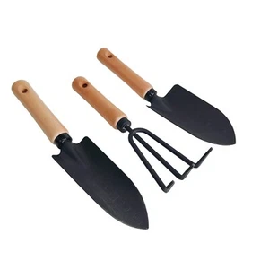 Kit Giardinaggio Resistente 3 Pezzi Compreso Trapiantatore Spatola Coltivatore Giardinaggio - Foto 1 di 10