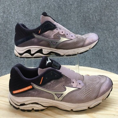Mizuno Shoes Womens 12 Wave Inspire 15 Running Sneakers Purple Low J1GB194404 - Image 1 of 4
