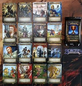 16 x Sorcery Arthurian Legends Unique (Elite) Sir & Dame Set NM - Picture 1 of 2