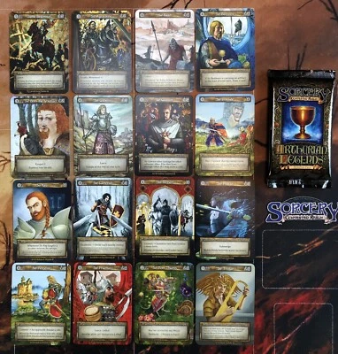 16 x Sorcery Arthurian Legends Unique (Elite) Sir & Dame Set NM - Image 1 of 2