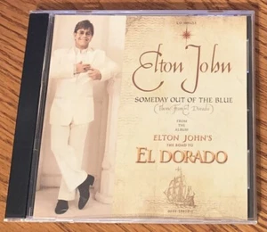 ELTON JOHN "SOMEDAY OUT OF THE BLUE" RARE ORIGINAL 2000 USA CD SINGLE - Imagen 1 de 1