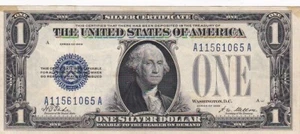 KAPPYSCOINS WC231 1928 $1.00 FUNNY BACK SILVER CERTIFICATE EF XF - Picture 1 of 2