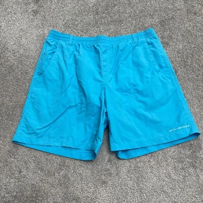 Columbia PFG Omni Tono Pantalones Cortos de Agua Jóvenes Niños XL Azul Elástico Bañador Foto 1 de 4