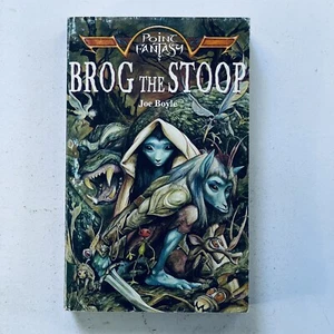 Vintage Fantasy Brog the Stoop Joe Boyle Point Fantasy Paperback 1993 - Picture 1 of 13