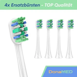 4 Ersatzbürsten für Philips Sonicare Aufsteckbürsten - alle Sonicare Modelle 3 - Bild 1 von 9