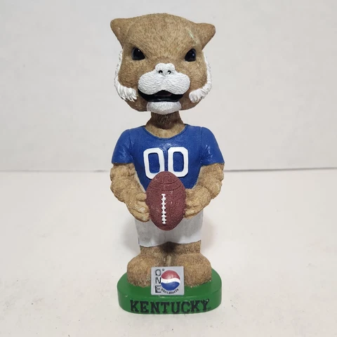 University Of Kentucky Wildcats Pepsi One Mascot Bobblehead NCAA Football Cover