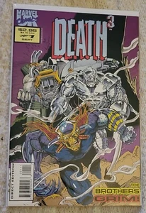 Death 3 Comic #1 - Marvel UK 1993 - Embossed Cover Nice copy - Picture 1 of 1