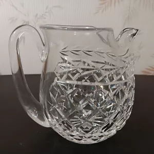 Elegant, Heavy Waterford "Glandore" Pattern Crystal Orange Juice Pitcher - Picture 1 of 6