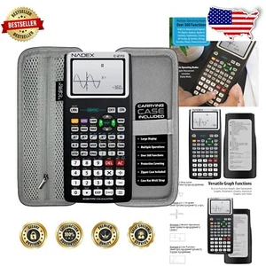 Durable Graphing Scientific Calculator - Includes Carrying Case for Students - Picture 1 of 11