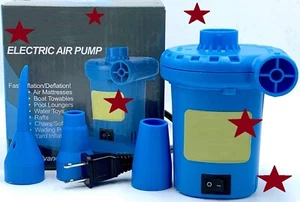 Bomba de Aire Inflable - Eléctrica 120V, Alta Potencia, 1.000 Litros por Minuto - Imagen 1 de 1