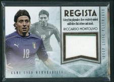 2018 RICCARDO MONTOLIVO 01/19 JERSEY FUTERA UNIQUE REGISTA GAME USED MEMORABILIA