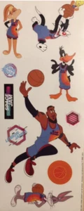 SPACE JAM A New Legacy pegatinas de pared 10 calcomanías LeBron James Tune Squad Bugs - Imagen 1 de 2