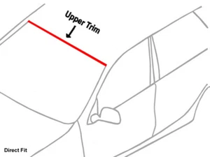 Upper Windshield Molding Trim 2012-2022 HONDA CR-V. Installation Tools Included - Picture 1 of 6