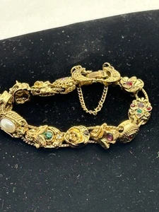 Pulsera Deslizable Tono Dorado Estilo Goldette - Imagen 1 de 17