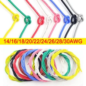 UL 3239 Silicone Soft Cable 200℃ 3KV Tinner Copper Stranded Wire 14AWG - 30AWG - Picture 1 of 7