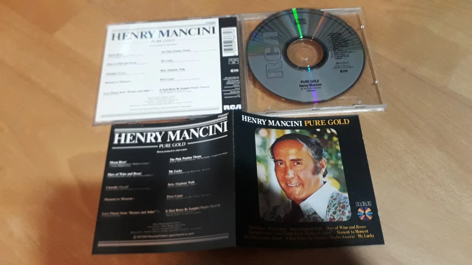 CD HENRY MANCINI Pure Gold - The Best of Henry Mancini (RCA 1975) GREATEST HITS - Bild 1 von 1