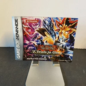 Yu-Gi-Oh!: 7 Trials to Glory (Nintendo Game Boy Advance, GBA, 2005) MANUAL ONLY - Picture 1 of 2