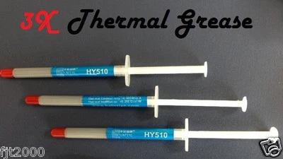 NEW 3x Thermal Compound Paste Grease for CPU  Gray Silicon - Image 1 of 2