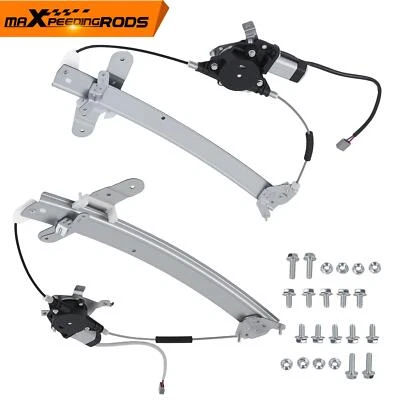 2x Pair Front Left & Right  Window Regulator & Motor for Lincoln Town Car 98-11 - Image 1 of 4
