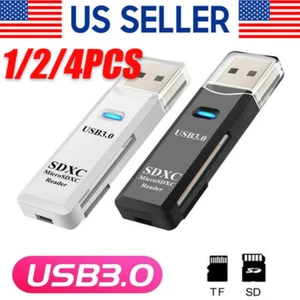 Lettore di schede SD USB 3.0 per PC scheda micro SD a USB adattatore per fotocamera memoria C - Foto 1 di 8