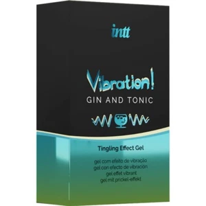 INTT - POTENTE ESTIMULANTE ÍNTIMO GEL VIBRADOR LIQUIDO SABOR GIN & TONIC 15ML - Imagen 1 de 3