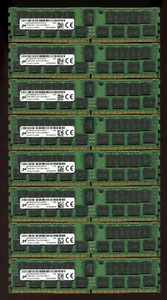 Micron 128GB (8x16GB) PC4-2133P DDR4 Reg ECC Ram MTA36ASF2G72PZ-2G1B1RI - Bild 1 von 2