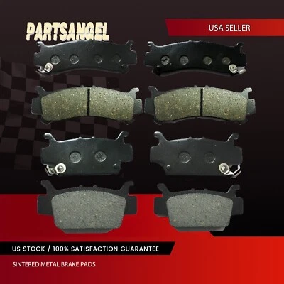 Brake Pad Kit For Honda Pioneer 1000 06451-HL4-A01 Complete Semi-Metallic - Image 1 of 2