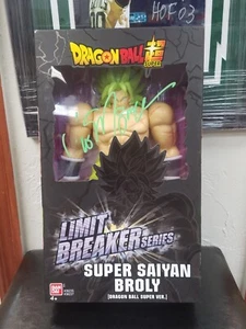 Dragonball Super Saiyan Broly 13” Action Figure Vic Mignogna Autograped Jsa Coa - Picture 1 of 5