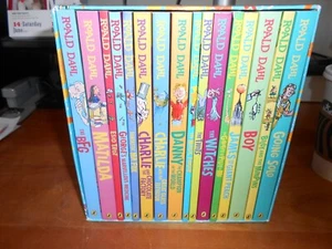 Roald Dahl ROALD DAHL COLLECTON 16 Vol Box Set - TPB/SC VGC - Picture 1 of 6
