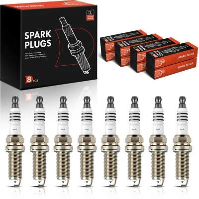 8x Double Iridium Spark Plugs for Genesis G80 G90 2017 2018 2019 2020 V8 5.0L - Image 1 of 4