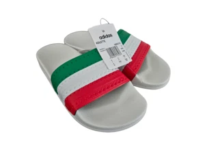 adidas Adilette Italy Größe 5 (38) Italien -NEU- G55378 Badelatschen - Picture 1 of 2