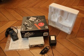 NEC PC Engine Console White Boxed Japan Serial Matching