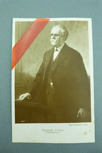 Carte postale de Vincent d'Indy 1851-1931, compositeur Français. - Picture 1 of 2