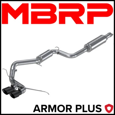 MBRP S4200409BT Armor Plus 3" Cat-Back Exhaust System fits 2013-18 Ford Focus ST - Image 1 of 2