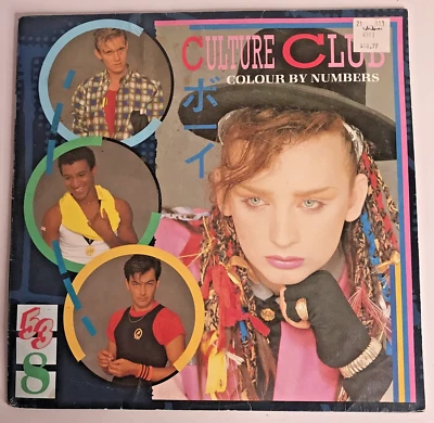Culture Club ( Colour By Number ) Vinyl Lp Record Album 1983 - Image 1 of 4