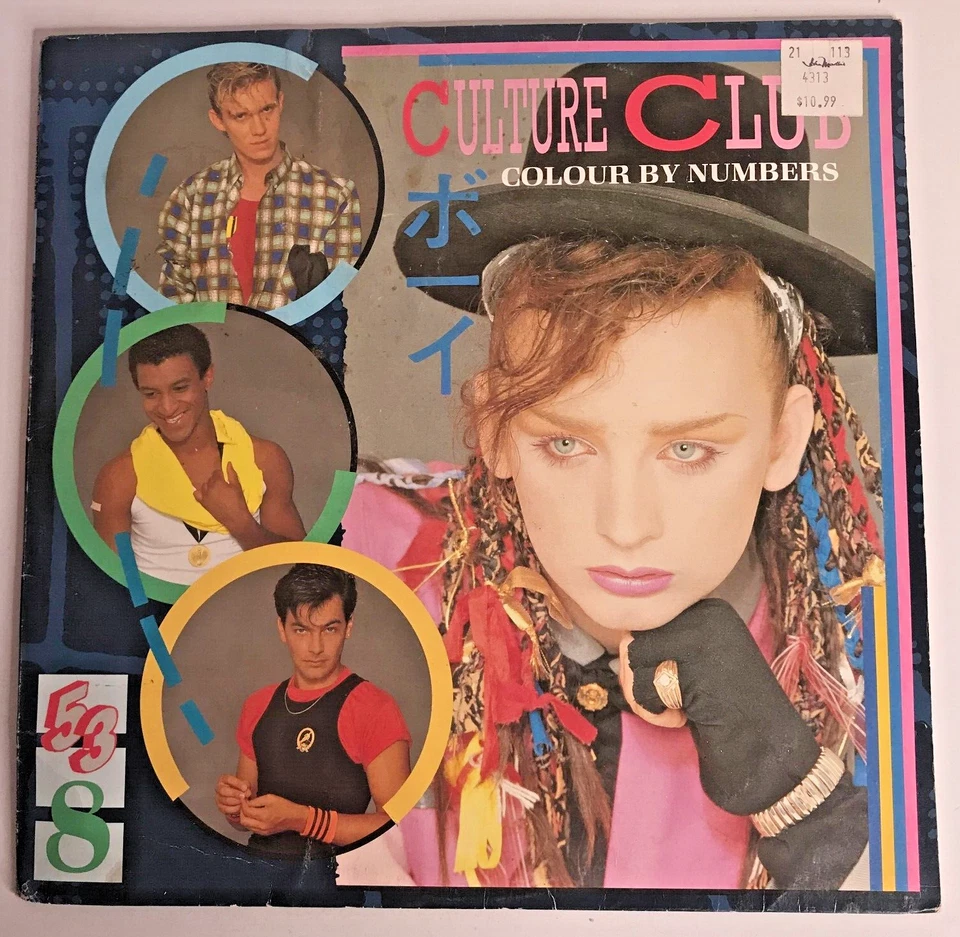 Culture Club ( Colour By Number ) Vinyl Lp Record Album 1983 - Image 1 of 4