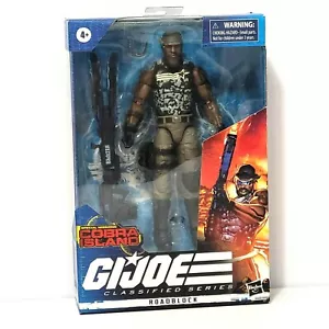 ROADBLOCK Figure GI Joe Classified Series Cobra Island Hasbro Target Exclusive - Picture 1 of 7