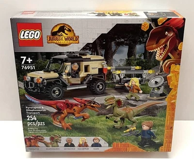 LEGO Jurassic World: Dominion Pyroraptor & Dilophosaurus Transport ( 76951 ) - Image 1 of 3