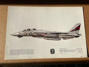 F-14A Tomcat VF-154 CVW-14 Black Knights USS Constellation CV-64 Squadron Prints - Bild 1 von 5