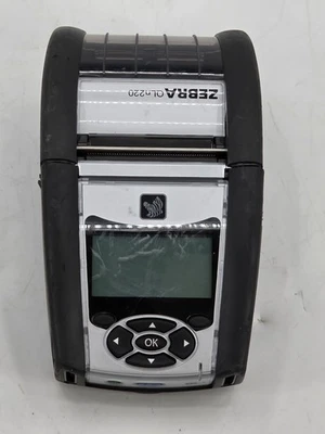 ZEBRA QLN220 MOBILE THERMAL LABEL PRINTER BLUETOOTH WI-FI - Image 1 of 4