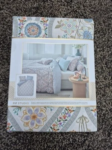NEU Pip Studio Bettwäsche 135x200 Ornamento Ramo Weiß Bunt Blumen Blüten - Bild 1 von 9