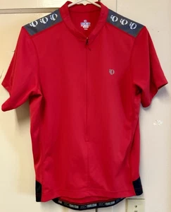 Pearl Zumi Jersey Red Medium Size Short Sleeve Half Zip  - Bild 1 von 6
