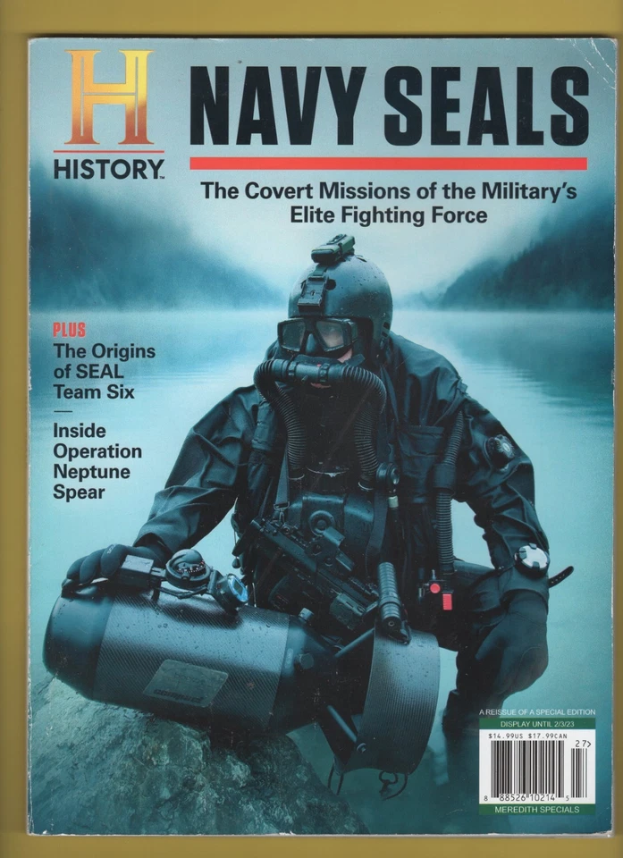 2022 The History Chanel Special Edition NAVY SEALS Magazine - Image 1 of 1