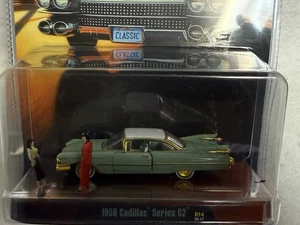 2025 M2 Machines Diorama CHASE 1959 Cadillac Series 62  1/750 Green Color  B4 - Picture 1 of 7