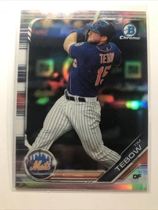 Tim Tebow 2019 Bowman Chrome Prospects refractor RC METS FLORIDA GATORS - Imagen 1 de 2