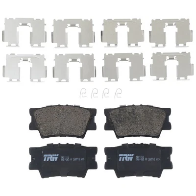 Rear Disc Brake Pad Set for Toyota Camry 2007 - 2024 TRW Pro TRC1212 Foto 1 de 4