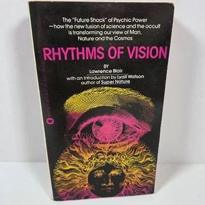 Rhythms of Vision Lawrence Blair Vtg Occult 1st PB Printing 1977 Psychic Science - Picture 1 of 12