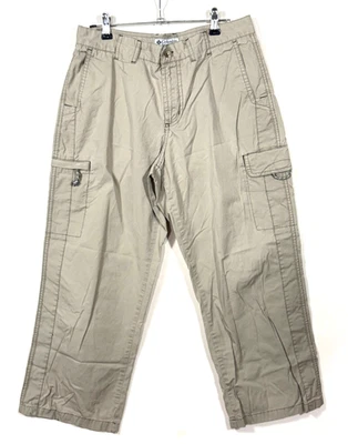 Pantalones capri cargo Columbia para mujer talla 6 30x23 algodón senderismo al aire libre Foto 1 de 4