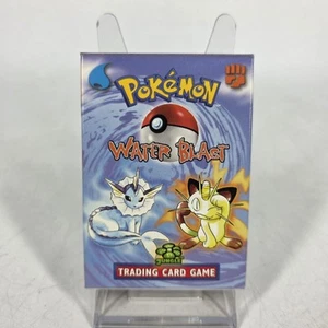 Pokemon TCG Water Blast Jungle Theme Deck piccola scatola da regalo iniziale - scatola aperta - Foto 1 di 9