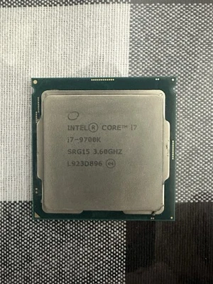 英特尔酷睿i7-9700K SRG15 3.6GHz 8核LGA 1151 CPU处理器 — 第 1/2 张图片